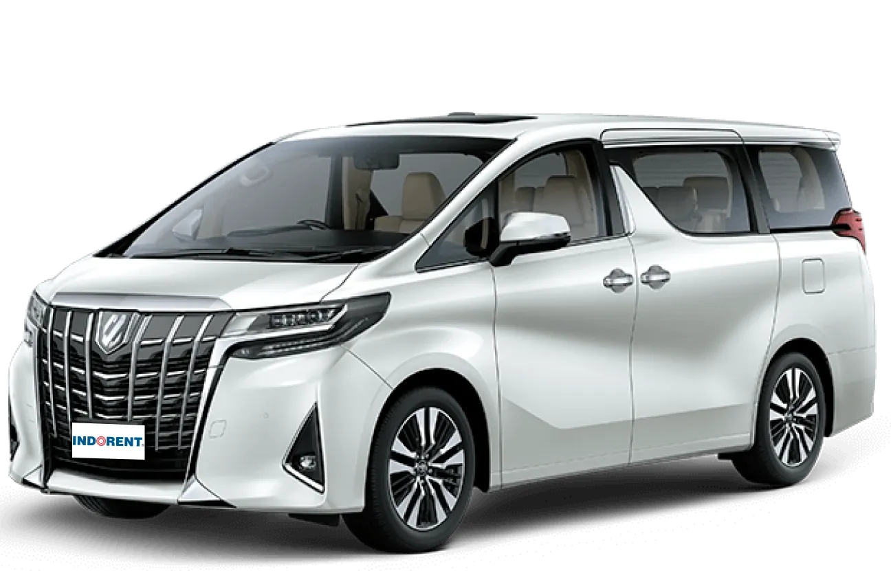 Toyota Alphard in the INDORENT rental fleet