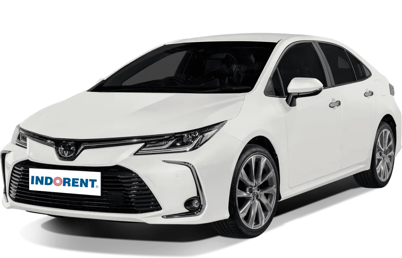 Toyota Corolla Altis in the INDORENT rental fleet